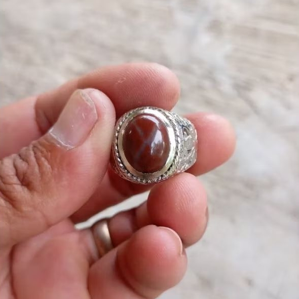 Natural cincin tapak jalak srigunting jesper Merah