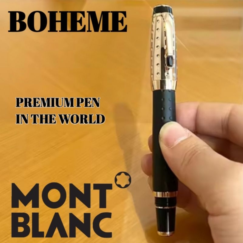 

Pulpen Platinum Branded Premium In The World Class Monblang BOHEME Lengkap Dengan Box Premium Exlusive Service Book Guide