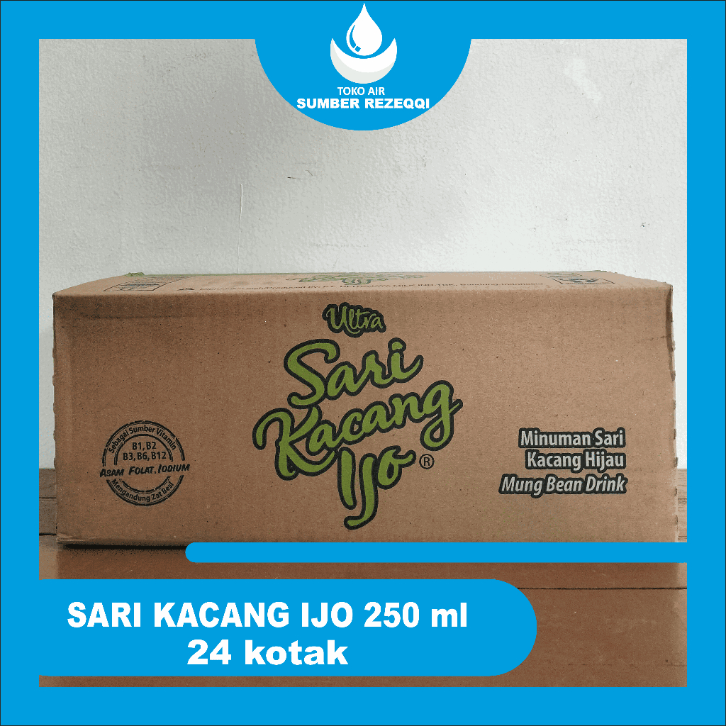 

ULTRA SARI KACANG IJO 250 ml (24 KOTAK) MINUMAN