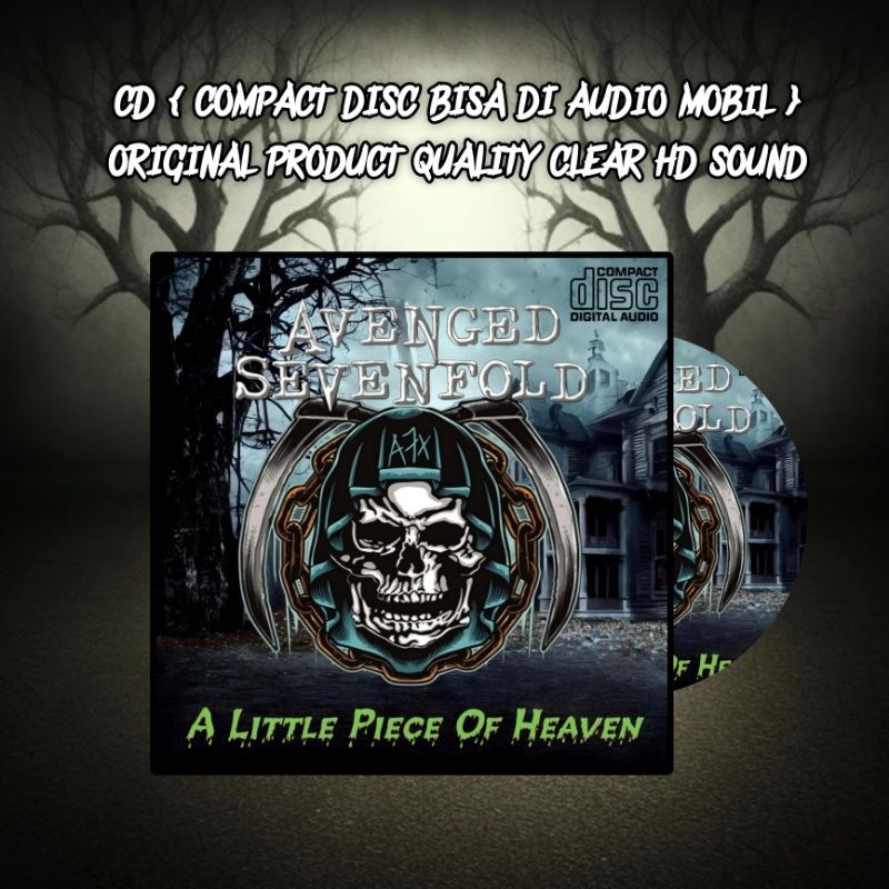 Kaset CD Lagu Avenged Sevenfold Greatest Hits Album - Kaset CD Mobil Avenged Sevenfold - CD Lagu Roc