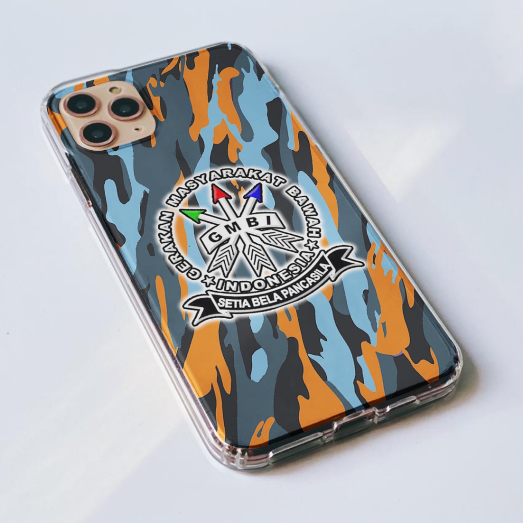 Custom Case Handphone HP Desain GMBI Sejarah Gerakan Masyarakat Bawah Indonesia CUSTOM