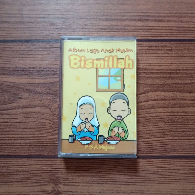 Kaset Album Lagu Anak Muslim Bismillah FSA Majed