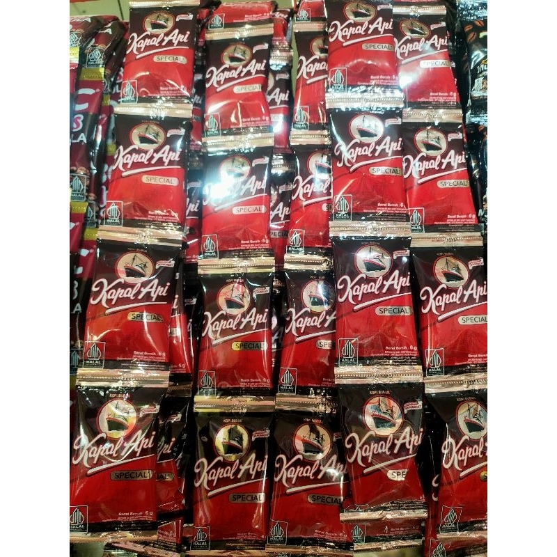 

Kopi Kapal Api Special Mini tanpa gula 10 sachet x 6gr [HARGA 1 RENTENG] kopi mini / kapal api