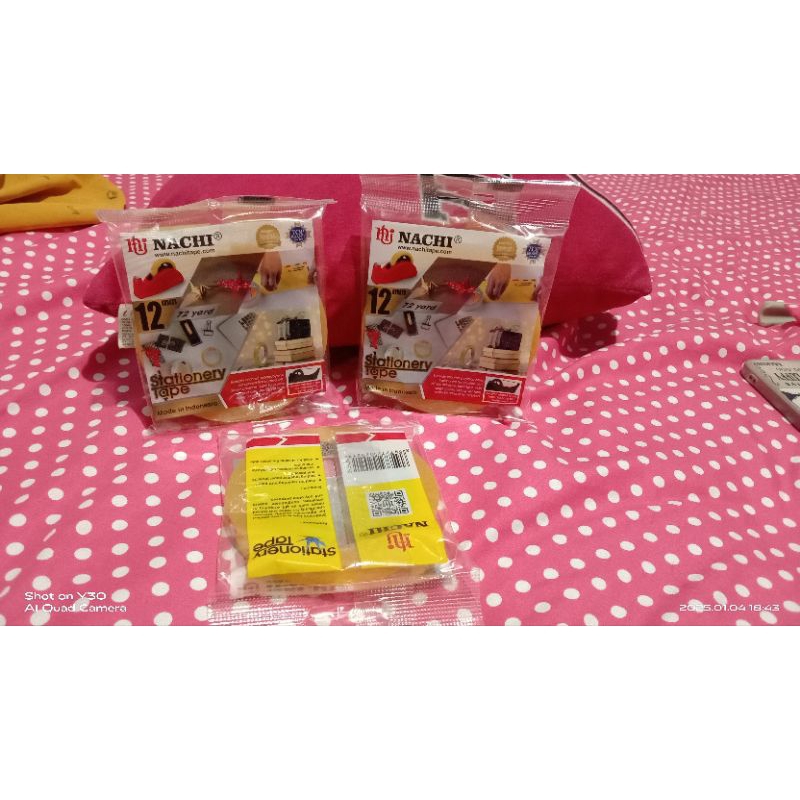 

stationery tape solasi/selotip bening