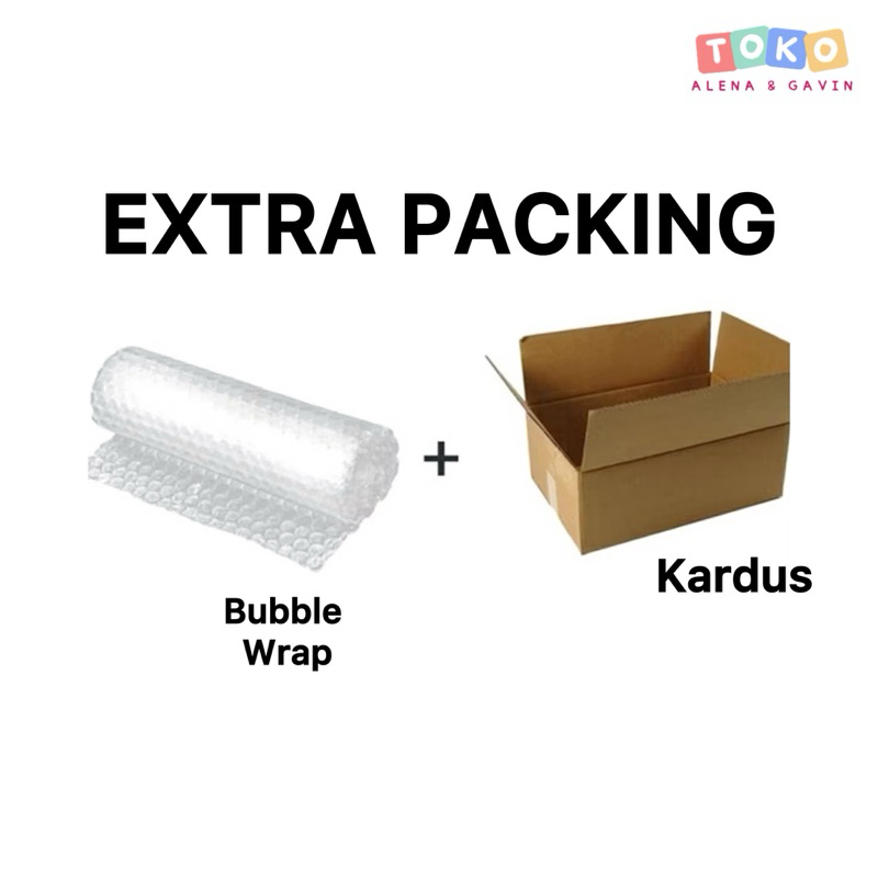 

EXTRA PACKING BUBBLE WRAP + KARDUS | TOKO ALENA GAVIN