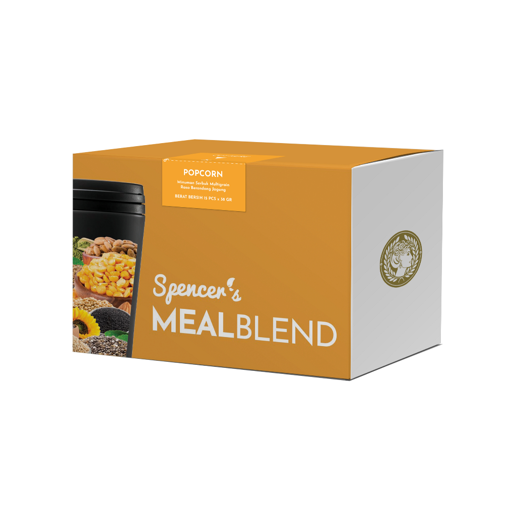 

MealBlend Popcorn Box Left Side