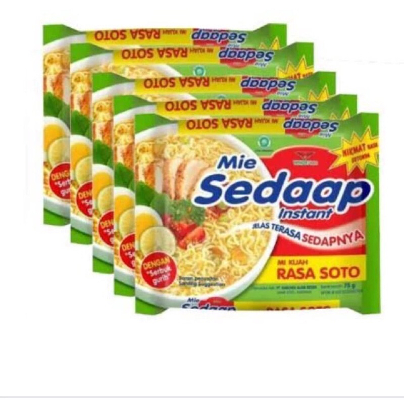 

(5pcs) MIE SEDAAP JELAS TERASA SEDAPNYA