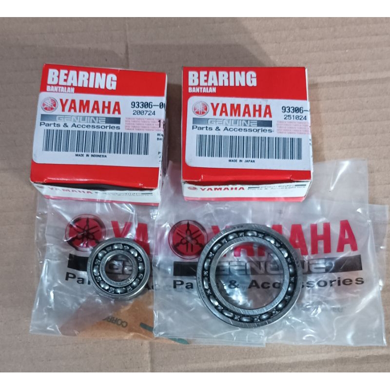 BEARING NOKEN AS SET CAMSHAFT NMAX AEROX 93306-001X9 & 93306-906Y4 ORIGINAL YAMAHA GENUINE PASRT