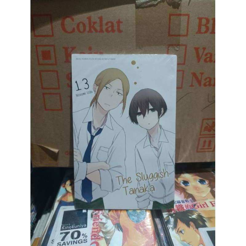 Komik the sluggish Tanaka 13 segel / komik the sluggish Tanaka vol 13 segel