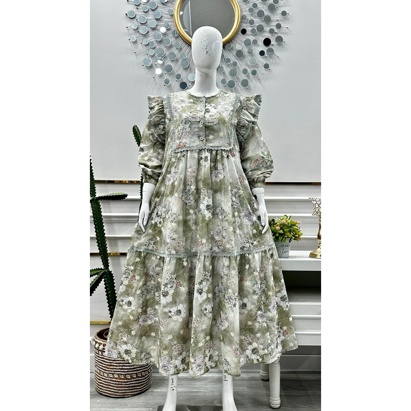 midi katun bordir salvina ys  / salvina ys