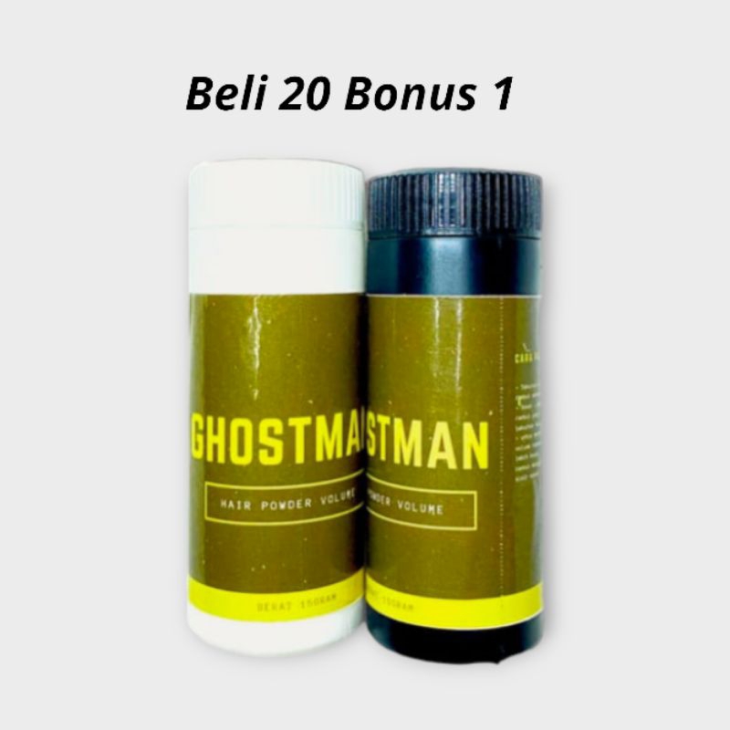 Ghostman Hair powder, Powder Rambut, Bedak Rambut