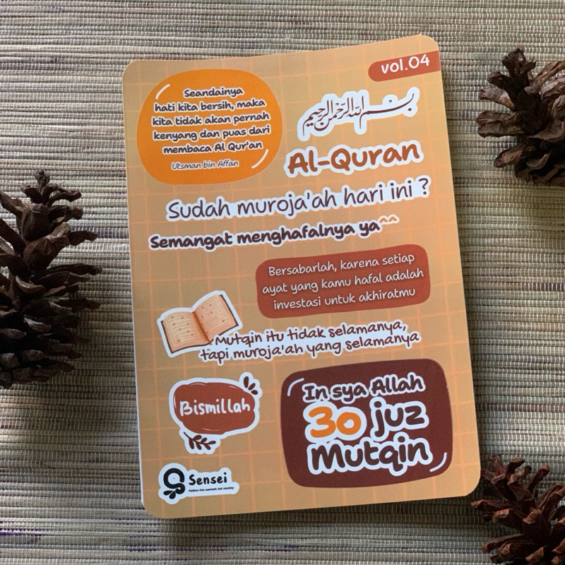 

VOL 4 Stiker Sheet Jurnal ScarpBook Tumbler Hp Aesthetic Faceless Muslimah Sunnah Quotes Muslim Hadits Ayat Al Quran