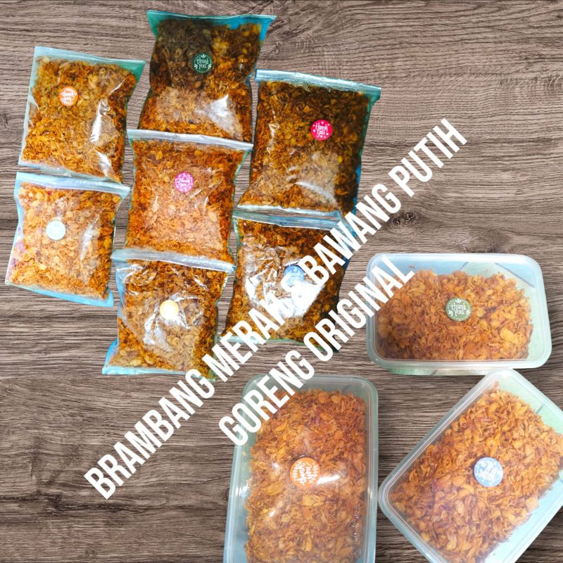 

Brambang goreng original 250 gram