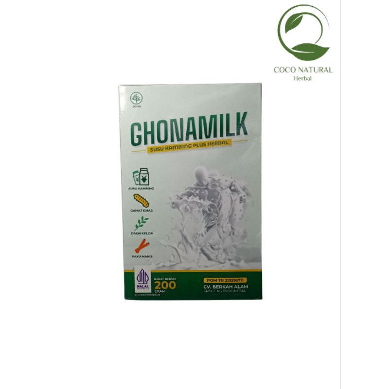 

GHONAMILK Susu Kambing Untuk Asma, Sesak Nafas, dan TBC 200 gr