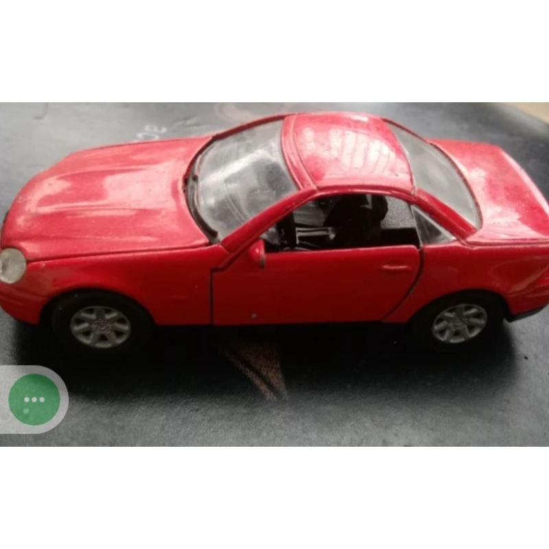 Action Figure Mobil Mercedes-Benz SLK - WELLY