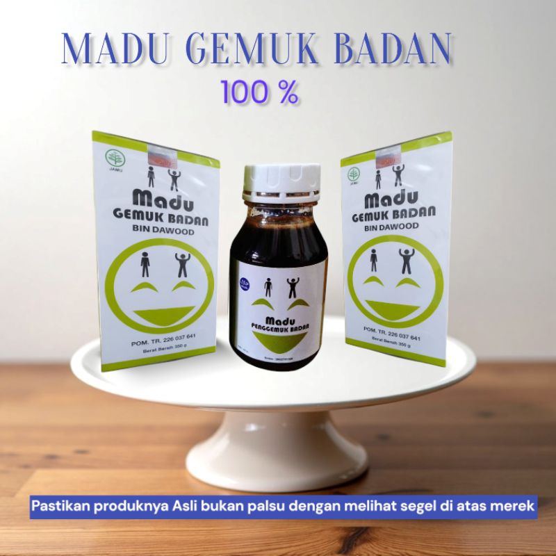 

MADU GEMUK AMPUH Membantu mengatasi badan lebih ideal sehat 100% Asli