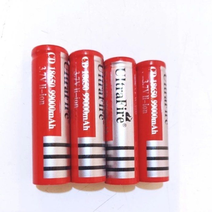BATERAI SENTER ULTRAFIRE 18650  / BATERAI CHARGER ULTRA FIRE