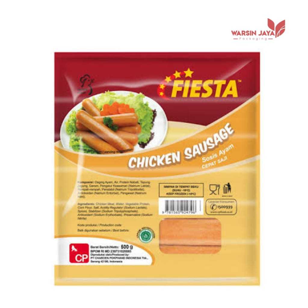 

FIESTA CHICKEN SAUSAGE 500GR - SOSIS AYAM - JUMBO