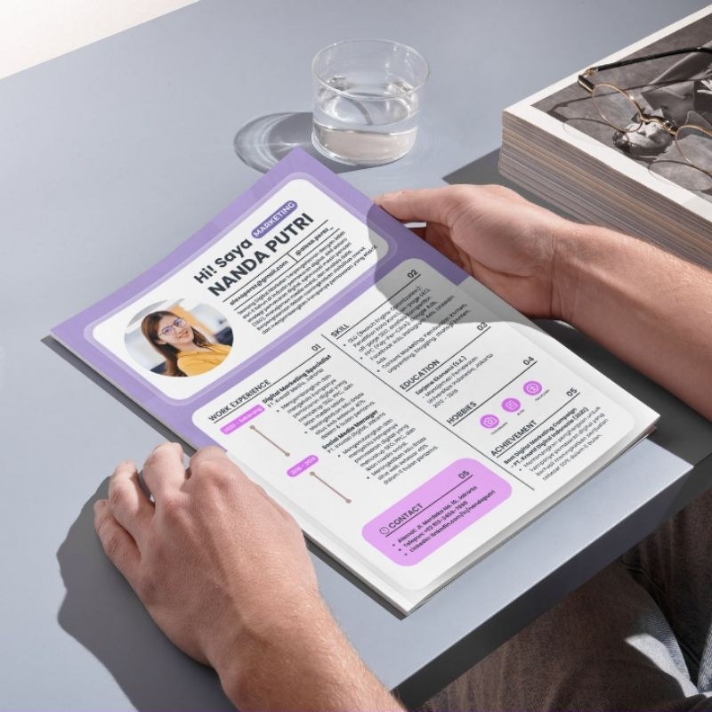 Curriculum Vitae Template | Template CV Canva | CV template | Canva Template | Canva | Template | CV