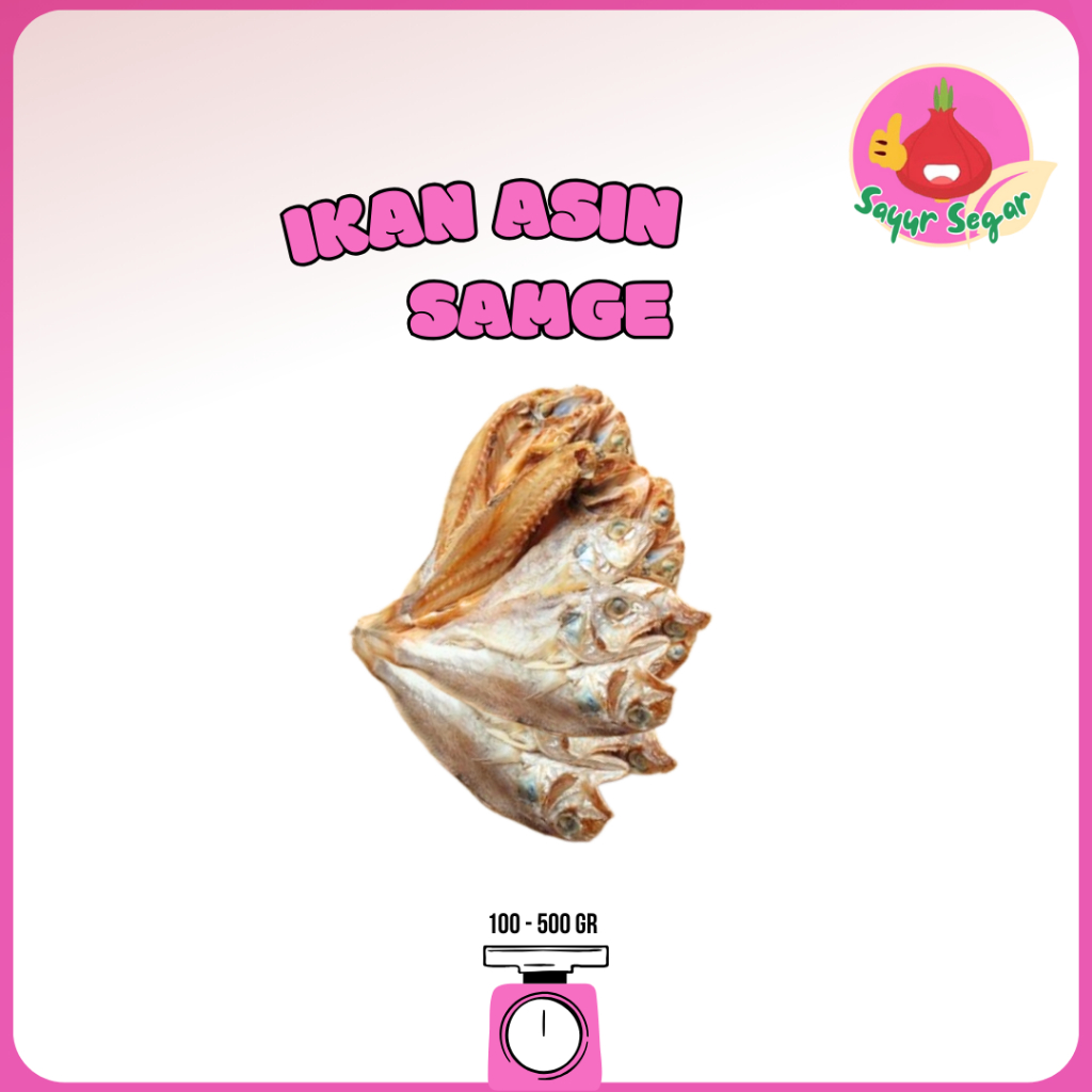 

Sayur Segar - Ikan Asin Samge Belah / Samge Salted Fish