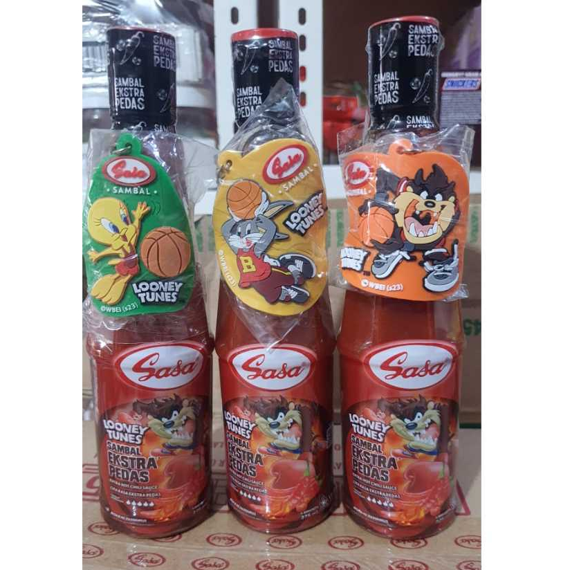

SASA Sambal Extra Pedas Looney 275ml Free Gantungan Kunci