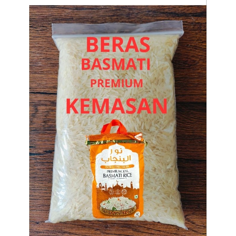 

REPACK KEMASAN BERAS BASMATI NUR PUNJAB PREMIUM XXL EXTRA PANJANG