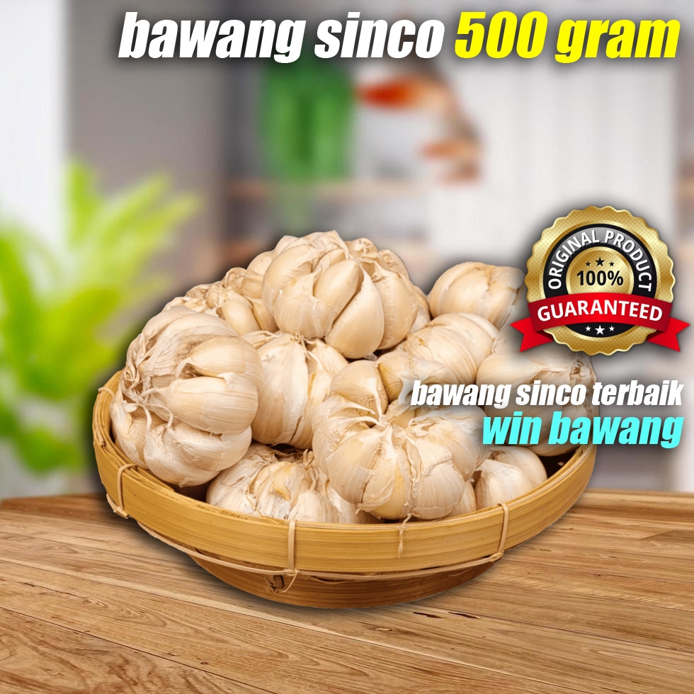 

Bawang Putih Sinco / Honan 500 Gram 1/2 Kg Bersih Fresh