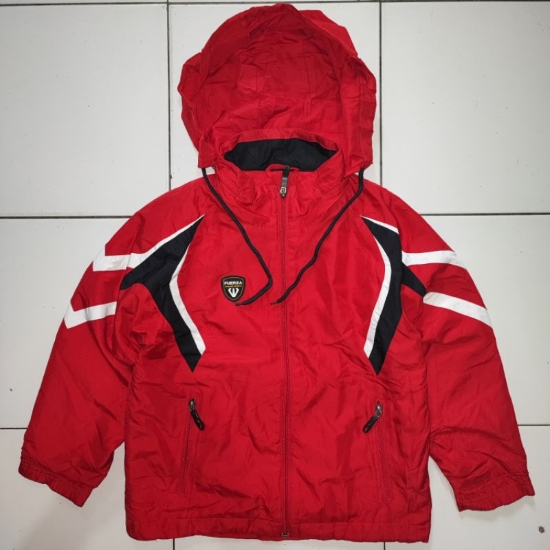 Jaket Outdoor Sporty Anak FUERZA Original Second Preloved Branded Camping Kemah Gunung Motor Hiking 