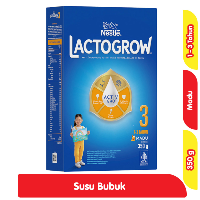 

Aneka Susu Lactogrow 3 Happynutri Susu Bubuk Pertumbuhan Anak 1-3 Tahun Vanila / Madu 350 g / 735 g / 145 g / 1000 g