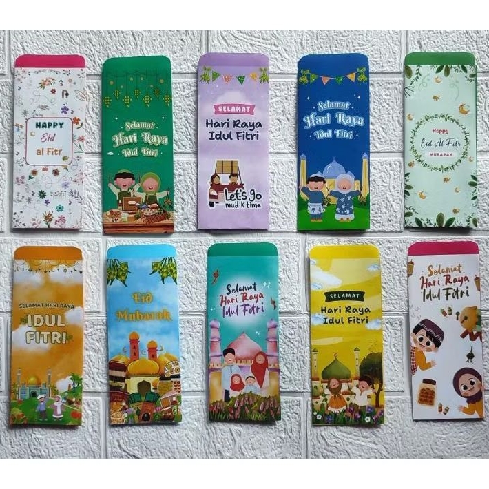 

Amplop Lebaran Ukuran Jumbo Siap Pakai Isi 10pcs