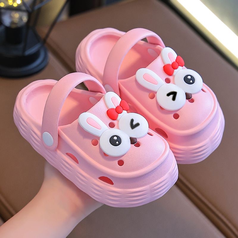 Sendal Slip On Anak 4 Warna Model Mata / Sandal Santai /Sendal Jelly Wanita Bahan EVA KARET