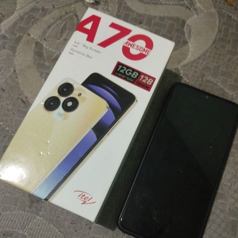 itel A70 second