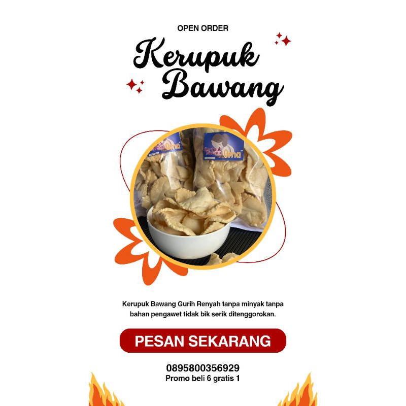 

Kerupuk Bawang