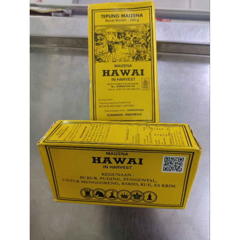 

TEPUNG MAIZENA / MEIZENA MEREK HAWAI 200g