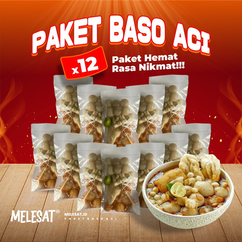 

Baso aci paket 12 bungkus hemat | baso aci hot jeletot