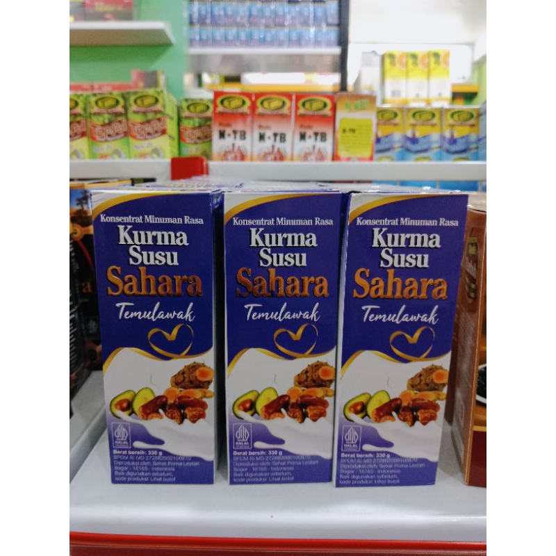 

Sari Kurma SAHARA Susu+Temulawak