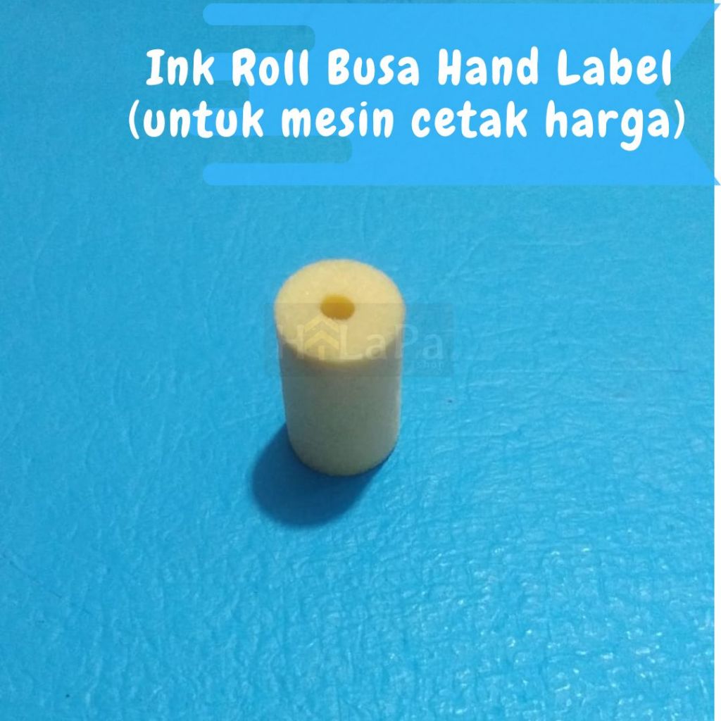 

Ink Roll Busa Hand label / gabus busa / busa cetak untuk mesin label harga