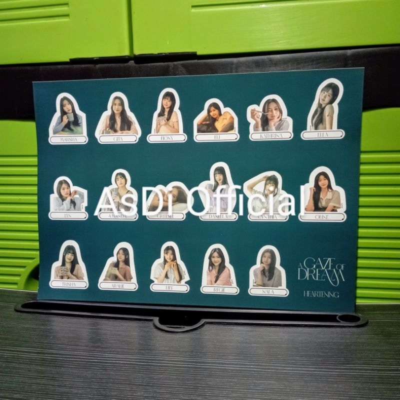 Stiker Heartening JKT48 Kalender 2025