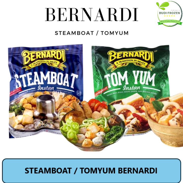 

STEAMBOAT / TOM YUM / TOMYUM INSTAN BERNARDI - 300 GR - BERNARDI