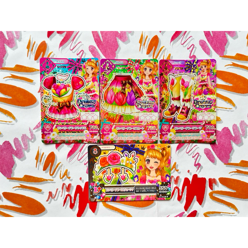 Kartu Aikatsu Premium Akari Ozora Thumbelina Bouquet Dreamy Crown Murah Original Langka Rare Officia