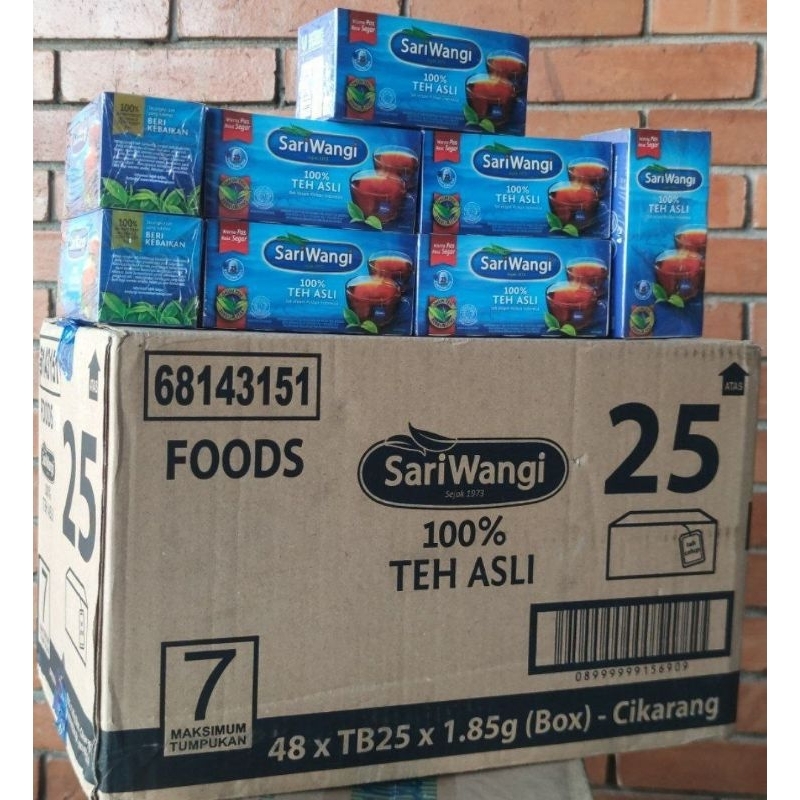 

Teh celup sariwangi box 25 gr