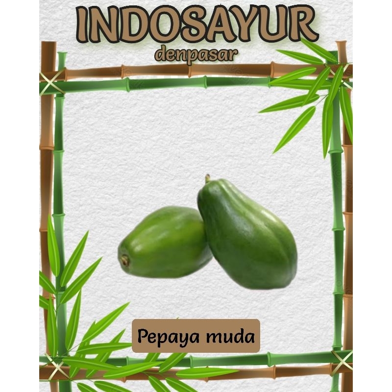 

pepaya muda 1kg _ INDOSAYUR