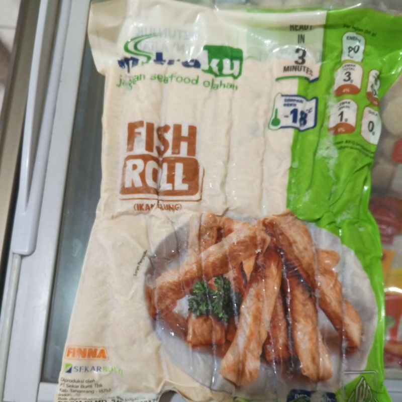 

Mitraku olahan ikan fishroll 500gr