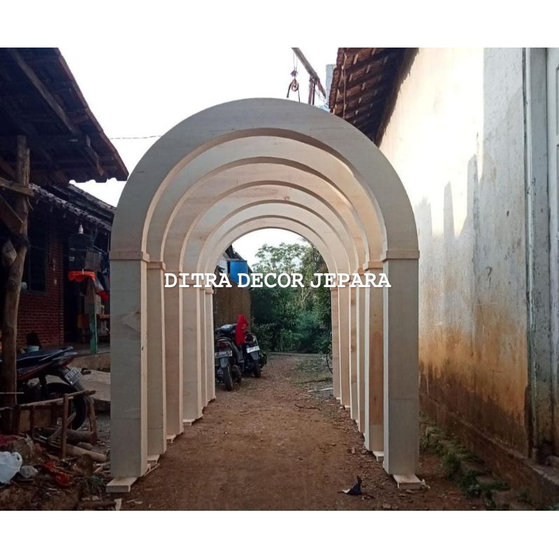 Pintu masuk pelaminan / pintu masuk pergola / pintu masuk wedding / pintu masuk dekorasi