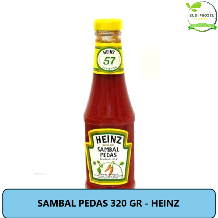 

SAMBAL HEINZ, SAMBAL PEDAS 320 GR/SMOKY JALAPENO 325/WITH RAW MANGO 325 GR