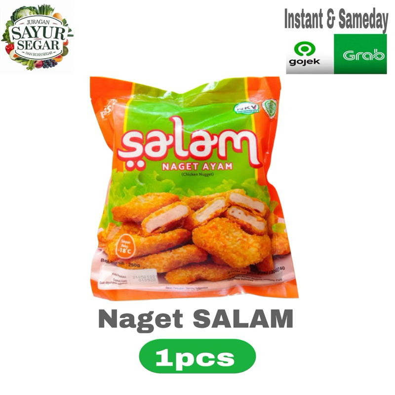 

Nugget/Naget SALAM rasa ayam 250gr