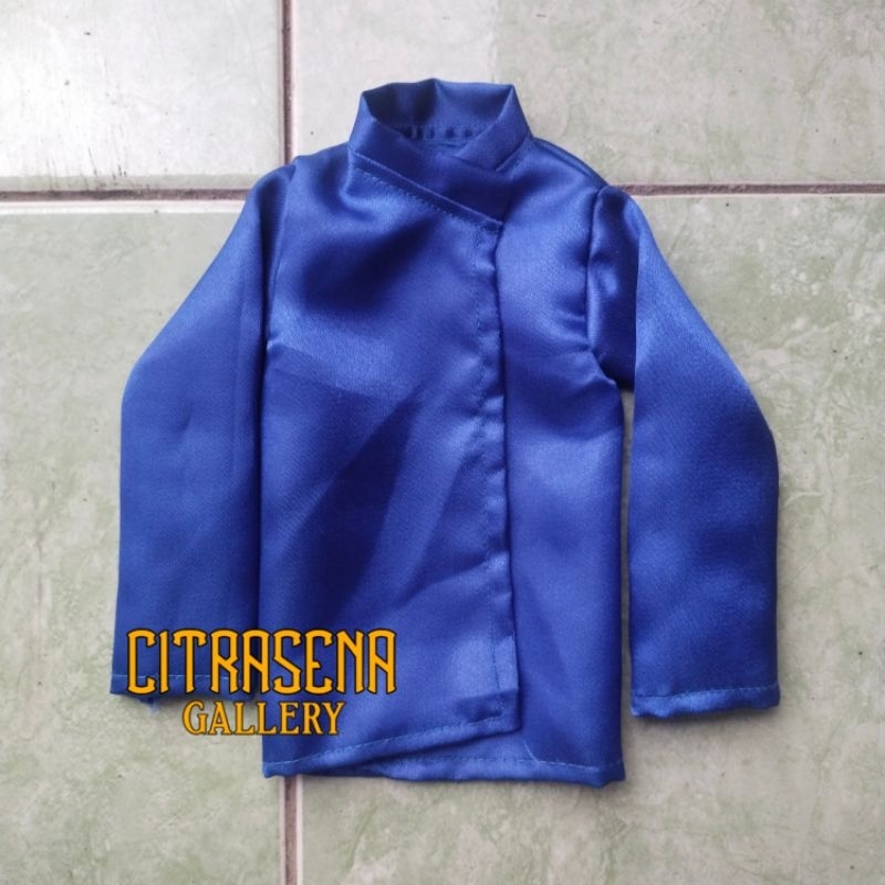 baju polos biru benhur PS11 wayang golek