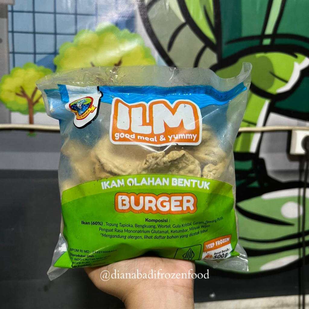 ILM tempura burger / gepeng