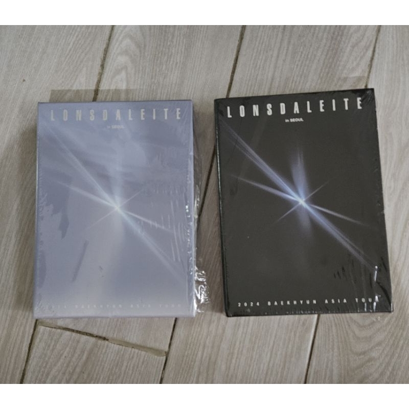 EXO baekhyun dvd bluray blu ray lonsdaleite no pc official