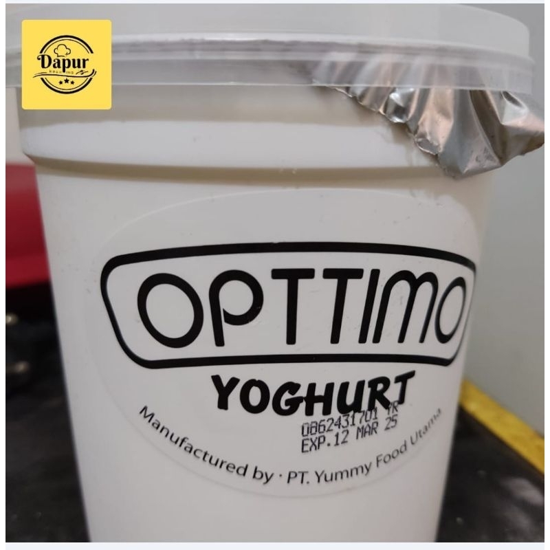 

Yoghurt opttimo plain UK 1 kg